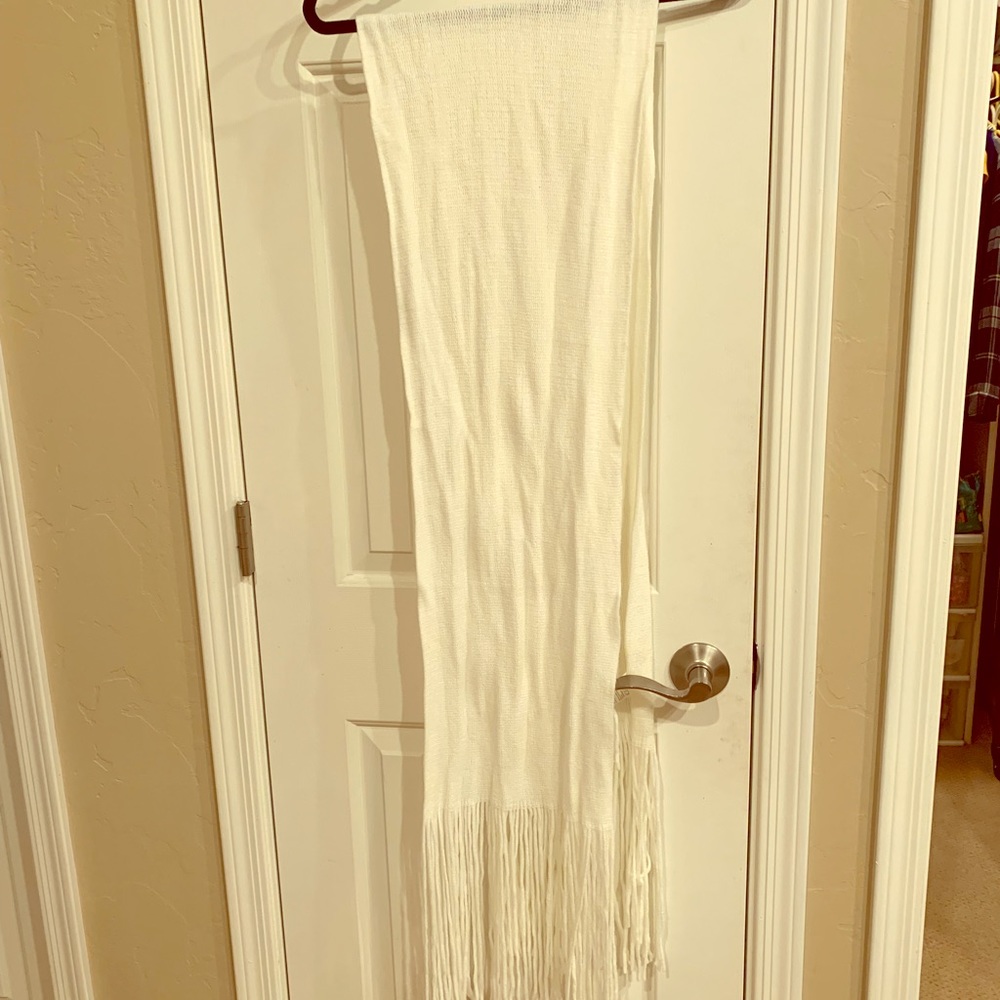 Brand new white scarf